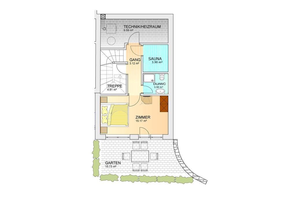 Ferienhaus Patrick 索尔登 外观 照片
